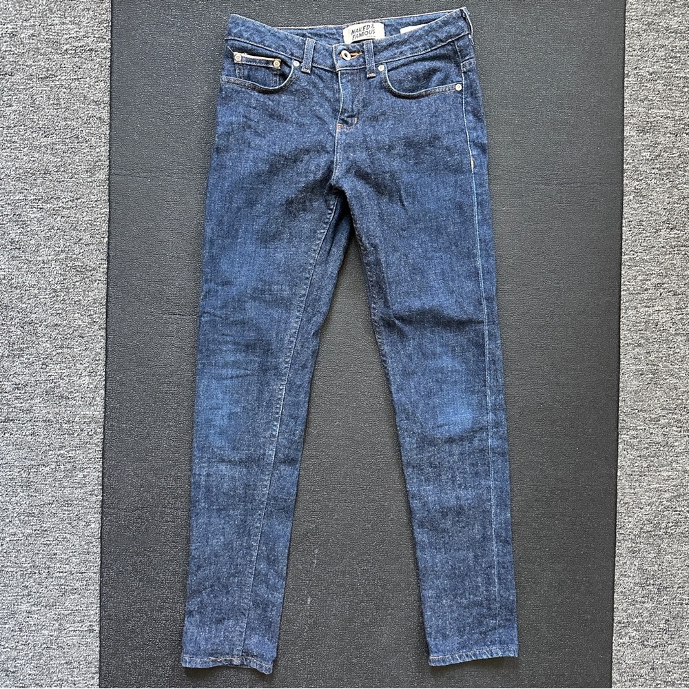 Naked & Famous Denim The Boyfriend Selvedge Jeans Women’s Size 25 Skinny